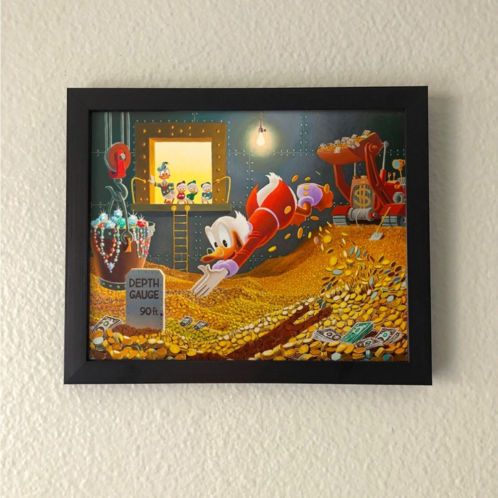 Scrooge McDuck Wall Art